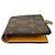 Slender Carteira Compacta Monogram Lisa da Louis Vuitton Marrom - vista 8