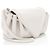 Borsa a tracolla in agnello Bottega Veneta Beak Bianco - vista 2