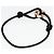 Bracciale Lien Empreinte K18PG Louis Vuitton Q95647 Nero - vista 3