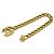 Timeless Bracciale a Catena Coco Mark di Chanel D'oro Metallico - vista 4