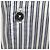 Camicia a righe con bottoni a maniche lunghe Gucci in cotone blu navy - vista 2