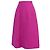 Falda midi acampanada Valentino Garavani en viscosa rosa Castaño