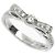 Timeless Chanel 1932 Ruban de Chanel Au750 Diamantring Größe 7.5 Silber Metallisch