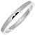 Love Cartier Pt950 Ballerine Ehering Ring B40719 Größe 15.5 Silber Metallisch