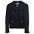 Saint Laurent Tweed-Blazer in schwarzer Wolle mit vier Taschen