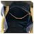 Bolsa de ombro em nylon e couro com placa de logo triangular Prada Azul marinho - vista 10