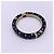 Timeless Chanel Bracciale bangle in resina nera con cristalli strass e logo CC Nero - vista 4