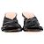 Jacquemus Bellagio Crossover Sandals in Black Leather - view 2