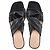 Jacquemus Bellagio Crossover Sandals in Black Leather - view 3