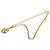 Timeless Collana Specchio Rotondo Coco Mark di Chanel D'oro Metallico - vista 4