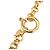 Timeless Collana Specchio Rotondo Coco Mark di Chanel D'oro Metallico - vista 5