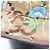 Cappello bucket Gucci GG Marrone Multicolore - vista 3