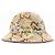 Cappello bucket Gucci GG Marrone Multicolore - vista 6