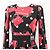 Dolce & Gabbana Vestido de seda BAGS DEVOTION de Dolce&Gabbana Negro Roja - vista 2