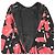 Dolce & Gabbana Vestido de seda BAGS DEVOTION de Dolce&Gabbana Negro Roja - vista 8
