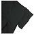 Autre Marque Camiseta de algodón U de cuello sólido de White Label por Noblesse Oblige Negro - vista 5