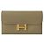 Cartera Long Constance de Cuero Epsom Hermès Beige