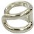 Hermès Hermes Osmos GM Silver 925 Band Ring Silvery - view 4