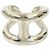 Hermès Hermes Osmos GM Silver 925 Band Ring Silvery - view 5