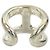 Hermès Hermes Osmos GM Silver 925 Band Ring Silvery - view 6