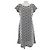 Sybilla Kleid Schwarz Weiß