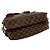 Borsa semi-a-spalla in pelle Damier Ébène Highbury di Louis Vuitton Marrone - vista 7