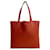 Bolso Tote Double Sens 45 de Hermès Roja Cuero