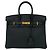Borsa Hermès Birkin 25 in pelle Togo nera Nero