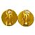 Orecchini a clip vintage Coco Mark di Chanel Nero D'oro - vista 5