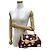 Borsa Retro PM Monogramma Fiore di Ciliegio Louis Vuitton Marrone Rosa - vista 2