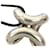 Hermès Collier Choker Pendentif HERMES Lima GM Argent 925 Argenté  - vue 3