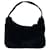 Bolsa Prada Terry Mini Re-Edition com logo triangular Preto  - vista 3