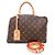 Bolsa Petit Palais PM Monograma Louis Vuitton Marrom - vista 10