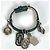Bulgari Bracciale in pelle verde Bvlgari - vista 8