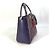 Borsa a Spalla Trapuntata Cannage Lady di Christian Dior Arancione Porpora - vista 3