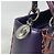 Borsa a Spalla Trapuntata Cannage Lady di Christian Dior Arancione Porpora - vista 6