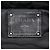 Prada Tessuto Double Triangle Logo Plate Handtasche Schwarz - Ansicht 10
