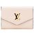 Cartera Lock Mini Tri-fold Louis Vuitton Gris