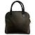 Céline Borsa a mano vintage CELINE con stampa logo Macadam Blason Marrone Nero - vista 3
