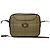 Burberry Vintage Nova Check Leder-Canvas Schultertasche Braun Khaki