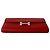 Cartera Larga Constance de Hermès en Cuero Epsom Rojo Roja - vista 4
