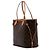 Louis Vuitton Borsa Neverfull MM Monogram Marrone - vista 2
