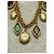 Collana lunga Chanel Gripoix in metallo dorato Gold hardware - vista 5