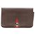 Hermès Dogon GM Duo Bicolor Wallet Multiple colors Chocolate