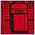 Bufanda Chanel Cambon 31 Rue Cambon Negro Roja - vista 2