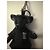 Charm per borsa Burberry Nero in pelle lucida - vista 2