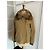 Prada beige down jacket parka with removable fur collar - view 5