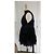 Top sin mangas de terciopelo Loewe Negro Azul marino - vista 3