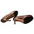 Gucci Décolleté Plateau Monogram Marrone - vista 6