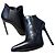Saint Laurent Paris High-Top Studded Sneakers Nero - vista 5
